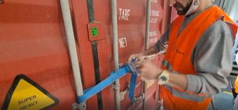 Ritenzione della porta del contenitore Secu-Door