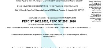 Certificato PEFC