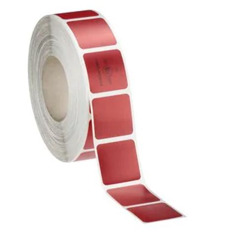 957S-71 Foglio retroriflettente microprismatico metallizzato monostrato a segmenti Classe C marcato ECE104 Rosso Rotolo 51 mm x 50 m