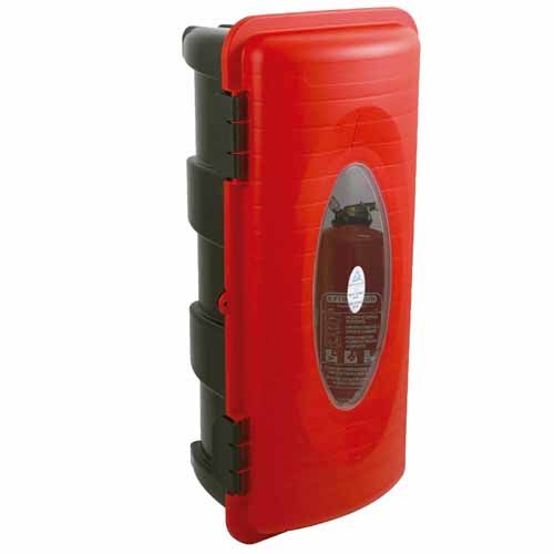 SCATOLA TERMOPLASTICA PER PICCOLO ESTINTORE 6/9 Kg.